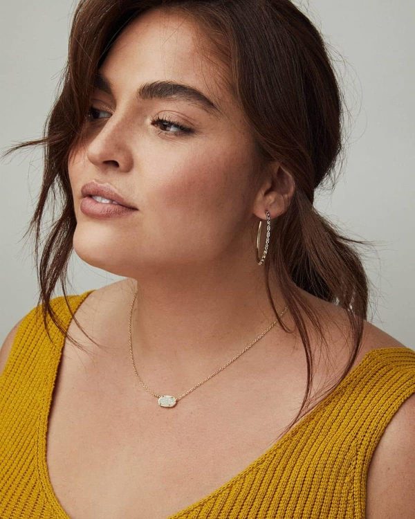 Elisa Pendant Necklace for Women, Fashion Jewelry, 14k Gold-Plated - Image 3